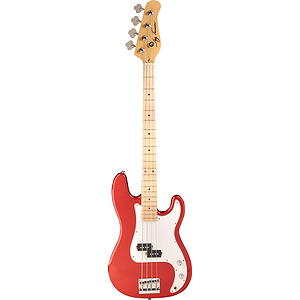 Jay Turser JTB-400M 4-string Bass Guitar - Candy Apple Red