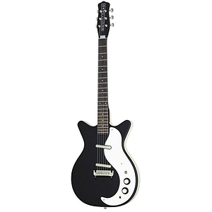 Danelectro Original Factory Spec Model 59 "O" Lefty Electric Guitar - Black, Left-Handed Version