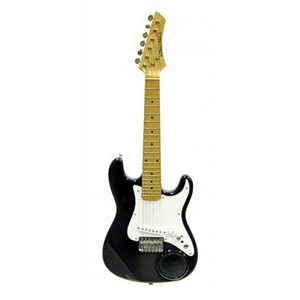 Crestwood Children's Electric Guitar w/built-in Amplifier - 36", Black