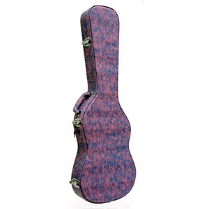 Darling Divas Shaped Electric Guitar Case - Purple/Blue