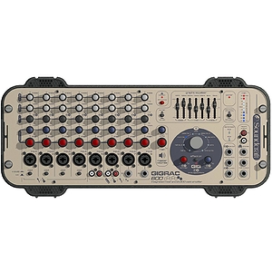 Soundcraft Gigrac 600 Professional 8-channel Powered Mixer - 2 x 300-watt