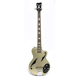 Italia Maranello Z Bass 4-string Bass Guitar - Silver