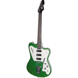 Italia Modena Classic Electric Guitar - Green