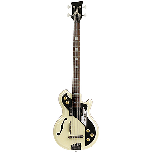 Italia Mondial Bass 4-string Bass Guitar - Cream
