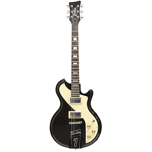 Italia Mondial Sportster Electric Guitar - Black