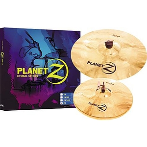 Zildjian Planet Z Cymbal Pack - 2 x 13" Hi-hat, 1 x 16" Crash