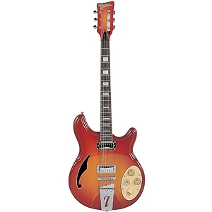Italia Rimini 6-string Electric Guitar - Cherry Sunburst