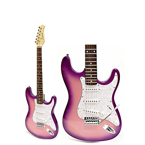 Darling Divas Electric Guitar - Pink Starburst