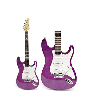 Darling Divas Electric Guitar - Purple Tiger