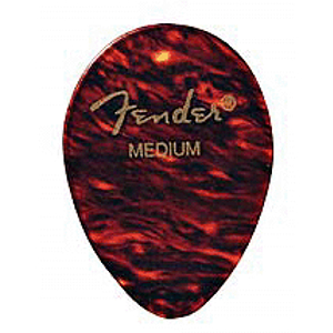 Fender® #354 Narrow Rounded Shell Picks - 72 Heavy Picks