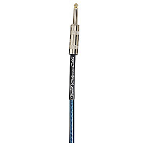 Fender® 10-foot 1/4" Guitar/Instrument Cable - Lake Placid Blue