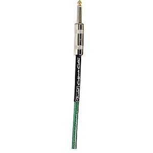 Fender® 18-foot 1/4" Guitar/Instrument Cable - Surf Green
