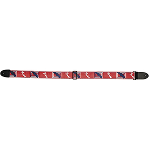 Fender® Monogrammed Strap - Red, White & Blue