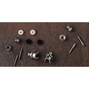 Fender® Straplock w/button (pair)