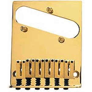 Fender® American Series Telecaster® Bridge Assembly - Gold