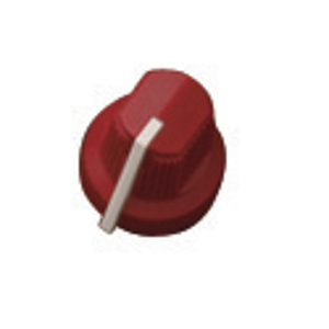 Fender® Pointer Amp Knob 6 Pack - Red