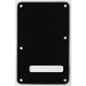 Fender® Stratocaster® 3-Ply Back Plate - Black