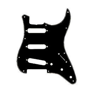 Fender® Standard Stratocaster® Pickguard - Black