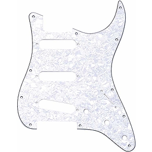 Fender® Standard Stratocaster® Pickguard - White