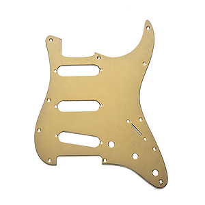 Fender® Standard Stratocaster® Pickguard - Gold