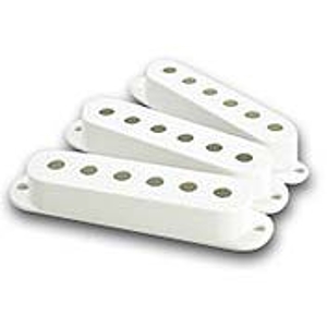 Fender® Pickup Cover, Vintage Strat® (White-Set of 3)