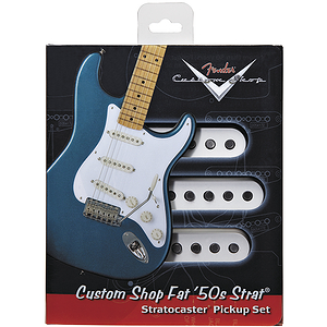 Fender® Custom Shop Fat '50s Pickup - Set of 3 -Bridge, Middle & Neck