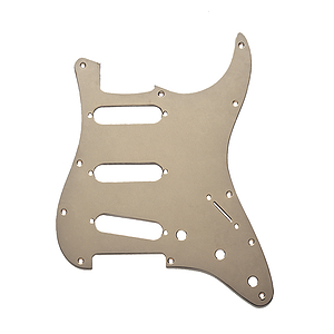 Fender® Standard Stratocaster® Pickguard - Gold - For 3 Single Coil Pickups