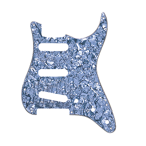 Fender® Standard Stratocaster® Pickguard - Black Pearl