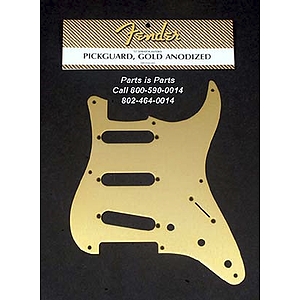 Fender® '57 Stratocaster® Pickguard - Gold