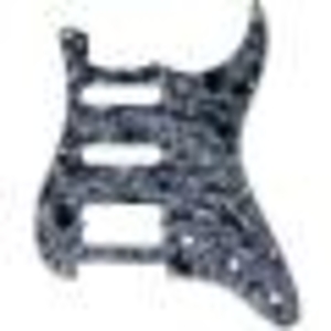 Fender® Standard Stratocaster® Pickguard - Black Pearl - For 1 Humbucker, 2 Single-Coil Pickups