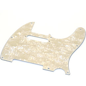 Fender® Standard Telecaster® Pickguard - White Pearl