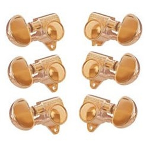 Grover 102G 3+3 Original Rotomatics Machine Heads, Gold