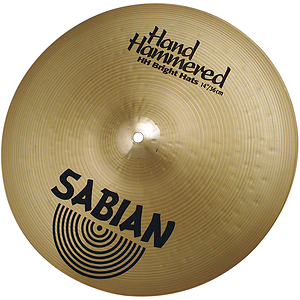 Sabian HH Hand Hammered 14" Bright Hi-hats (pair) - Natural
