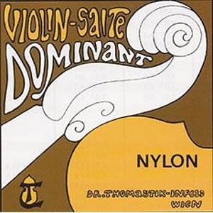 Thomastik Dominant 1/4 Size Violin Strings Set, Wound E String, Ball End