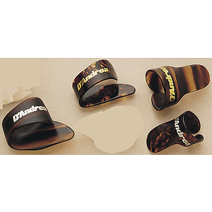 D'Andrea Thumb Picks - Assorted Colors, Medium and Large Sizes, box of 72
