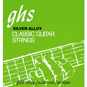 GHS 2100W Regular Tie End Phosphor Bronze Basses Classical Guitar Strings - 3 Sets