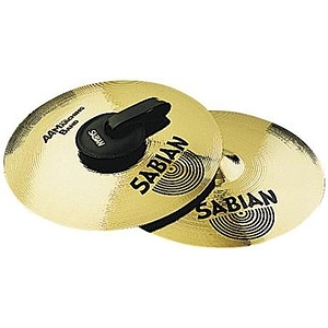 Sabian AA Marching Band 16" Cymbals, Pair, Brilliant