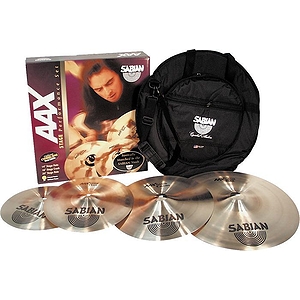 Sabian AAX Stage Performance Set Cymbal Pack - Brilliant