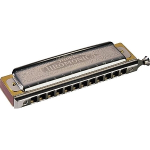 Hohner 270BL Super Chromonica Chromatic Harmonica, Blistered, Key of G