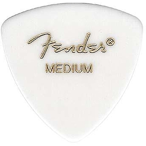 Fender® 346 Model Picks - Heavy, White - 72 picks