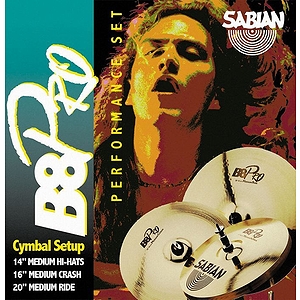 Sabian B8 Pro Limited Edition Cymbal Pack w/free 18" cymbal