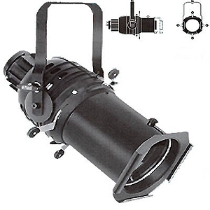 Altman 360Q Ellipsoidal Stage Light - 6 x 22