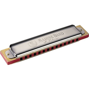 Hohner 365 Marine Band Harmonica, Key of C