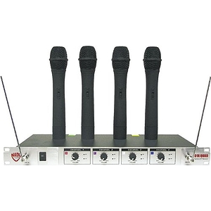 Nady 401X-QUAD-HT 4-Channel VHF Wireless Mic System