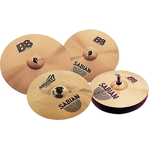 Sabian B8 Rock Cymbal Pack w/case