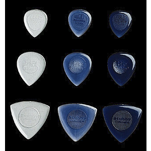 Dunlop Stubby Picks - 2.0mm Light Purple, bag of 24