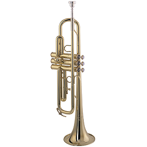 E.M. Winston Deluxe Student Trumpet Outfit - Gold Finish