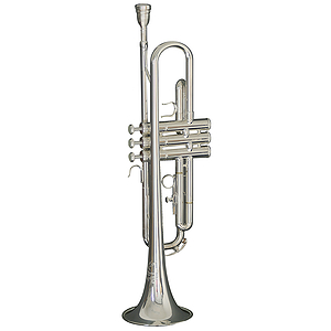 E.M. Winston Deluxe Student Trumpet Outfit - Silver-plated