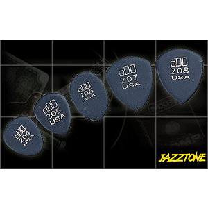 Dunlop Jazztone 205 Picks - Small Pointed, bag of 36