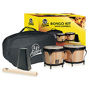 Latin Percussion Aspire Bongo Kit